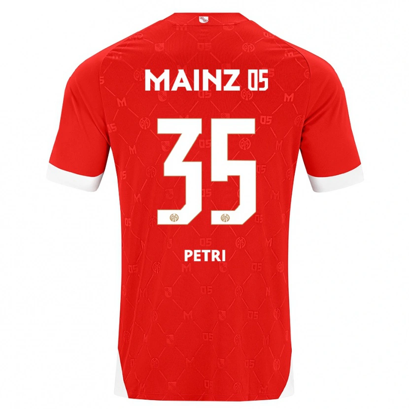 Danxen Femme Maillot Jolina Petri #35 Rouge Blanc Tenues Domicile 2026/27 T-Shirt