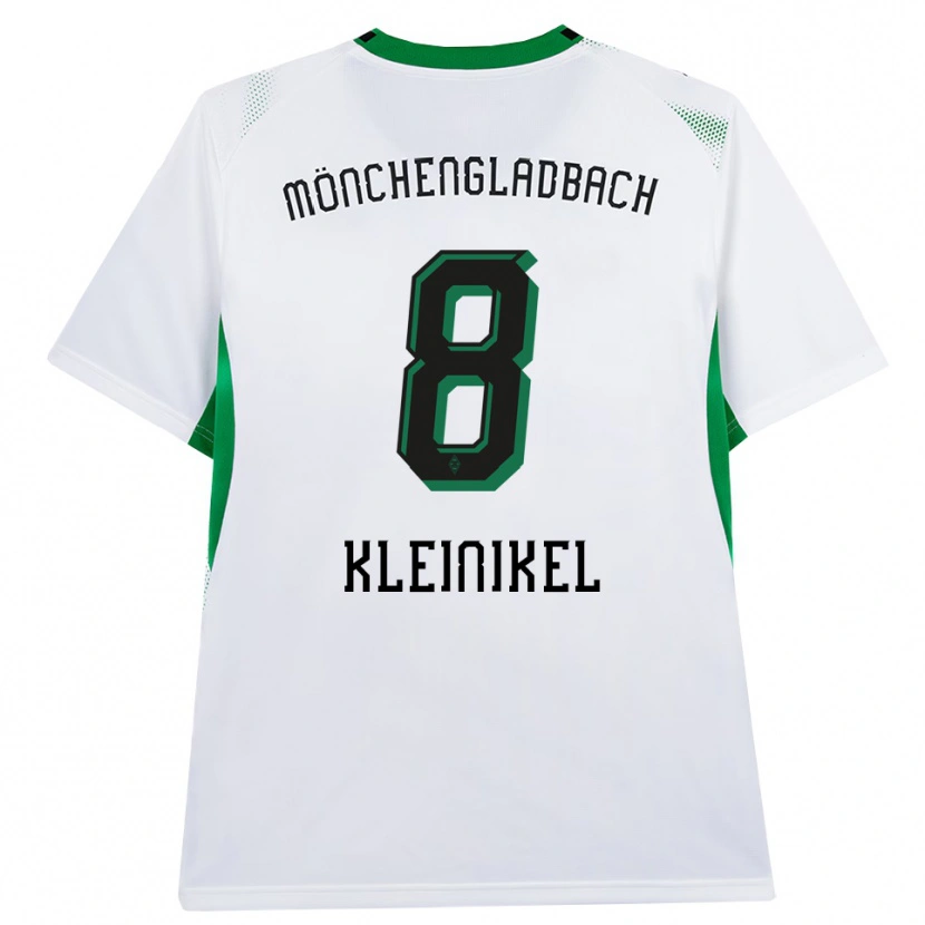 Danxen Femme Maillot Nadja Kleinikel #8 Blanc Noir Vert Tenues Domicile 2026/27 T-Shirt