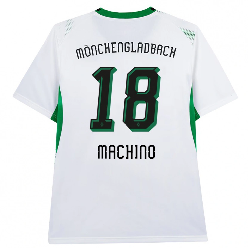 Danxen Femme Maillot Shuto Machino #18 Blanc Noir Vert Tenues Domicile 2026/27 T-Shirt