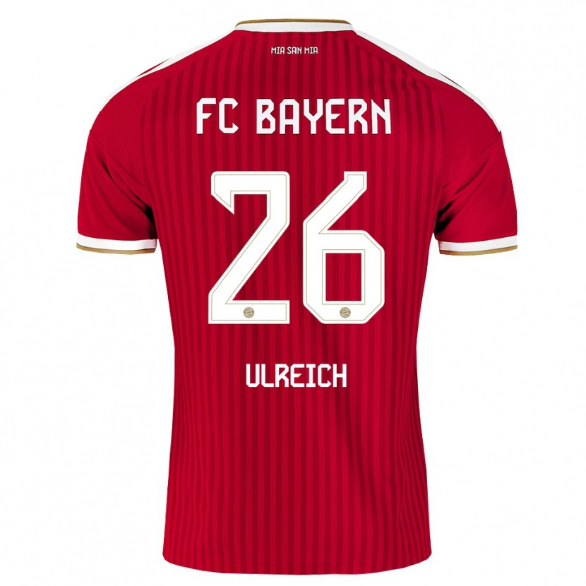 Danxen Femme Maillot Sven Ulreich #26 Rouge Blanc Bleu Tenues Domicile 2026/27 T-Shirt