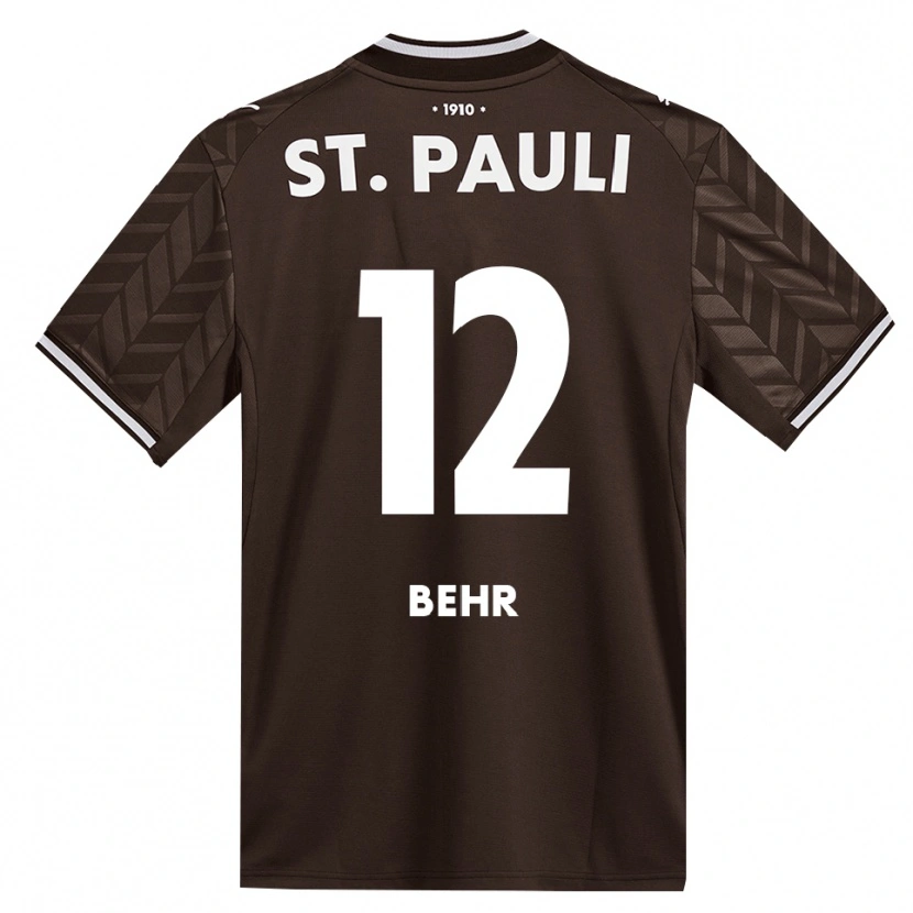 Danxen Femme Maillot Juri Behr #12 Café Blanc Tenues Domicile 2026/27 T-Shirt