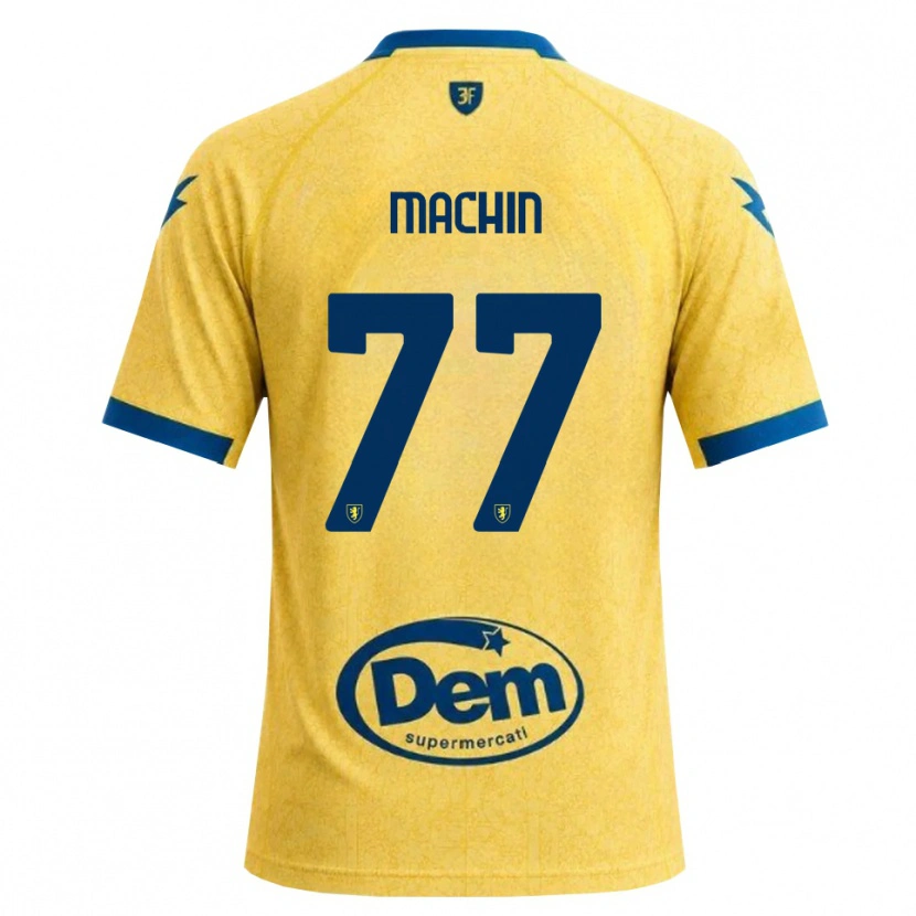 Danxen Femme Maillot José Machín #77 Kaki Noir Bleu Tenues Domicile 2026/27 T-Shirt
