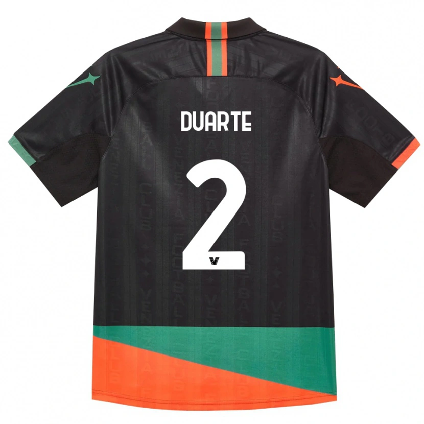 Danxen Femme Maillot Marcia Duarte #2 Noir Orange Vert Tenues Domicile 2026/27 T-Shirt