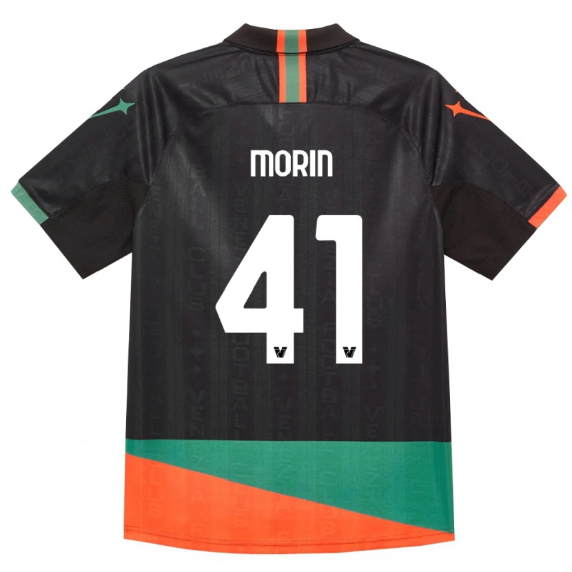 Danxen Femme Maillot Elena Morin #41 Noir Orange Vert Tenues Domicile 2026/27 T-Shirt