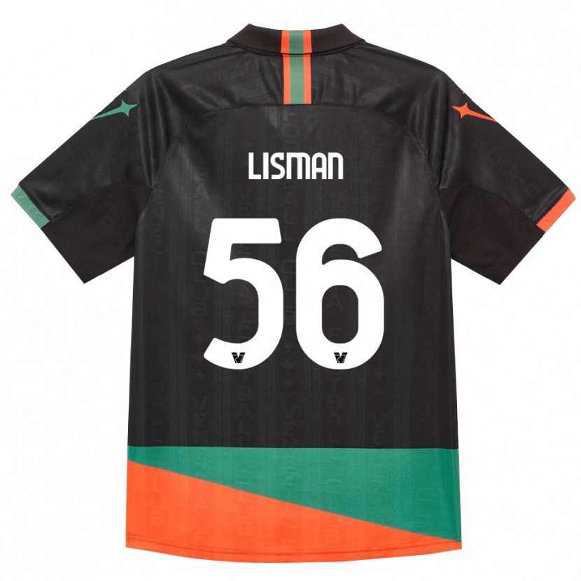 Danxen Femme Maillot Kornel Lisman #56 Noir Orange Vert Tenues Domicile 2026/27 T-Shirt