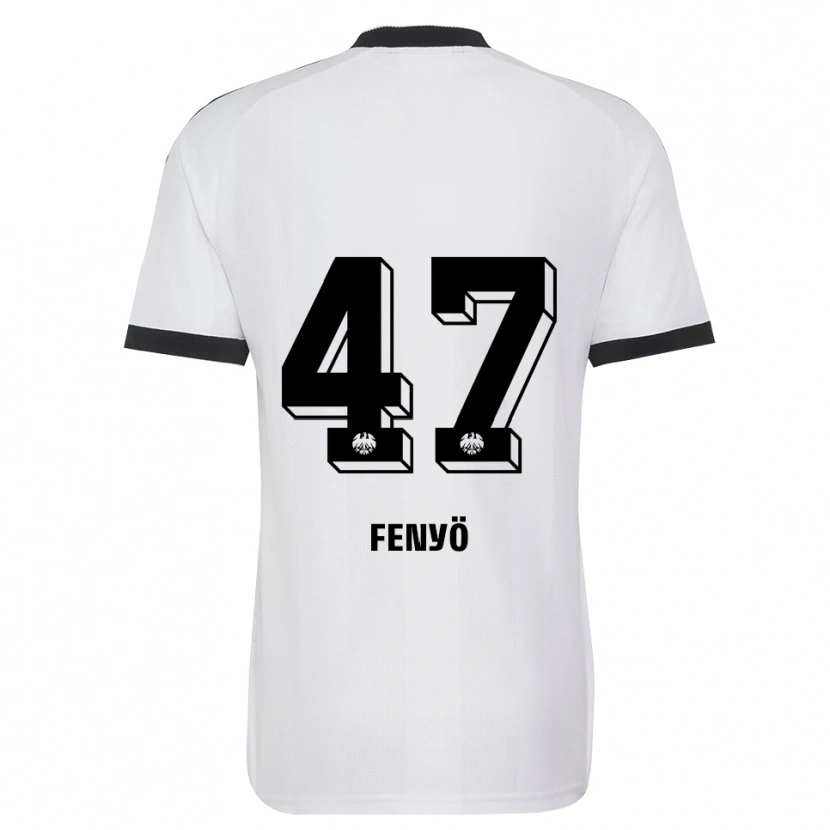 Danxen Femme Maillot Noah Fenyö #47 Noir Blanc Tenues Extérieur 2026/27 T-Shirt