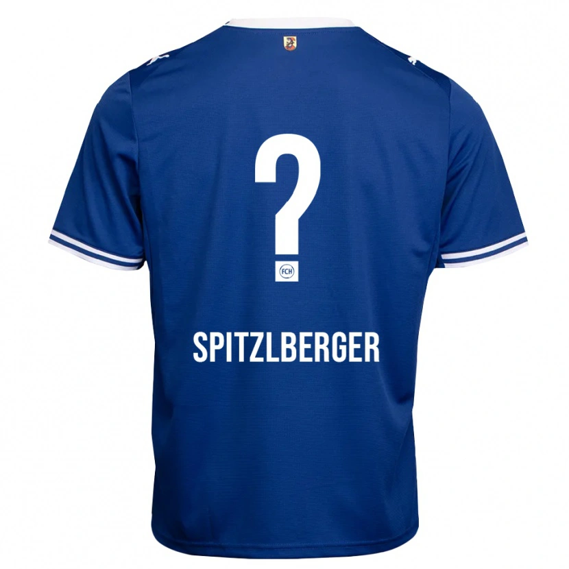 Danxen Femme Maillot Tyler Spitzlberger #0 Bleu Roi Blanc Tenues Extérieur 2026/27 T-Shirt