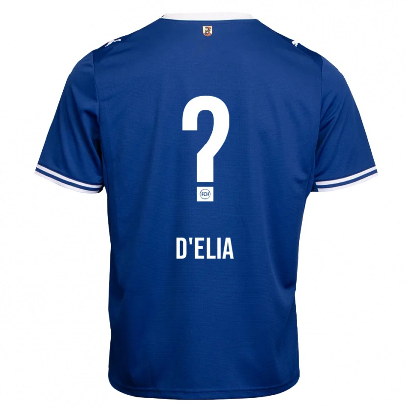 Danxen Femme Maillot Marlon D'elia #0 Bleu Roi Blanc Tenues Extérieur 2026/27 T-Shirt
