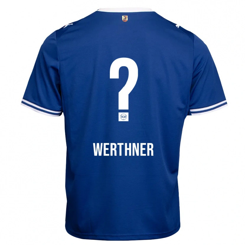 Danxen Femme Maillot Loretta Werthner #0 Bleu Roi Blanc Tenues Extérieur 2026/27 T-Shirt