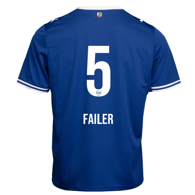 Danxen Femme Maillot Jan Failer #5 Bleu Roi Blanc Tenues Extérieur 2026/27 T-Shirt