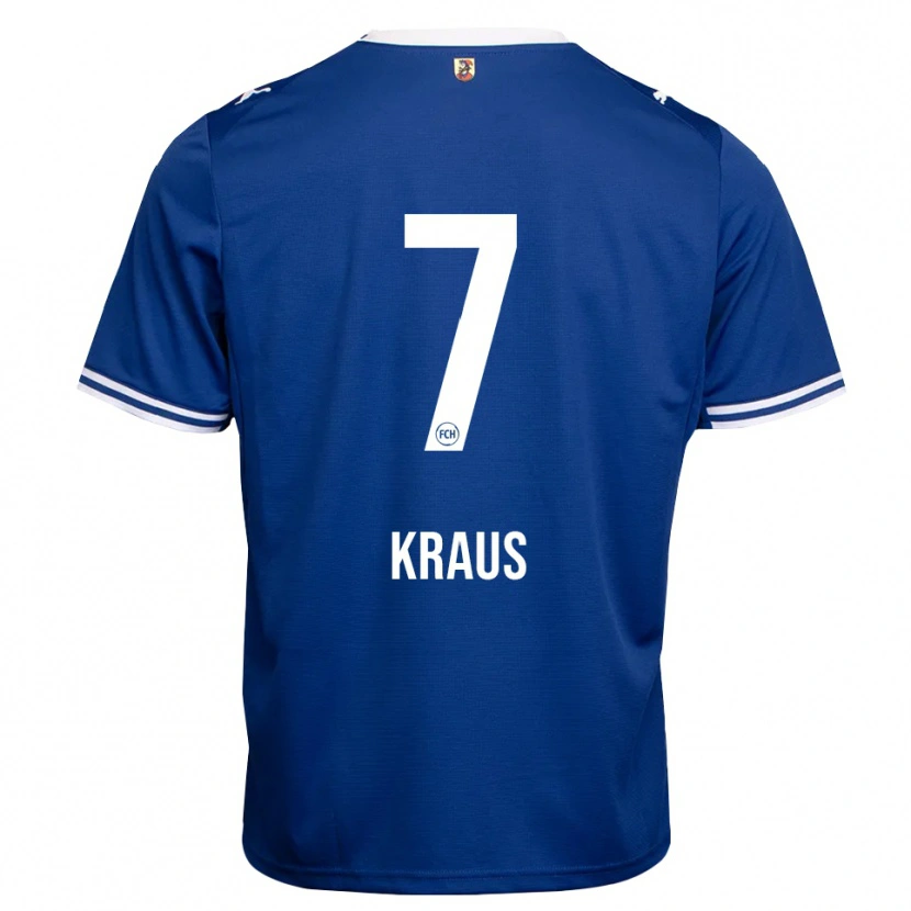 Danxen Femme Maillot Sabrina Kraus #7 Bleu Roi Blanc Tenues Extérieur 2026/27 T-Shirt