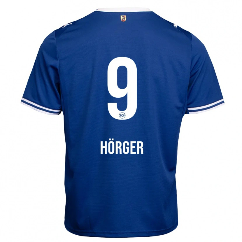 Danxen Femme Maillot Verena Hörger #9 Bleu Roi Blanc Tenues Extérieur 2026/27 T-Shirt