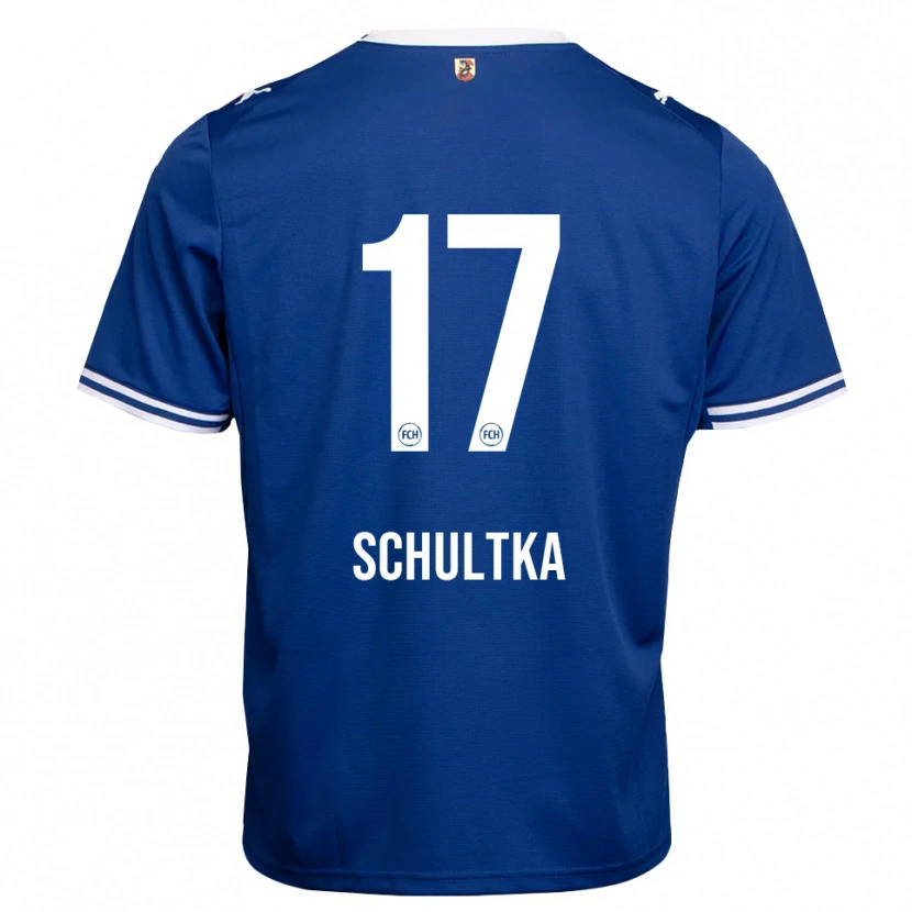 Danxen Femme Maillot Silas Schultka #17 Bleu Roi Blanc Tenues Extérieur 2026/27 T-Shirt