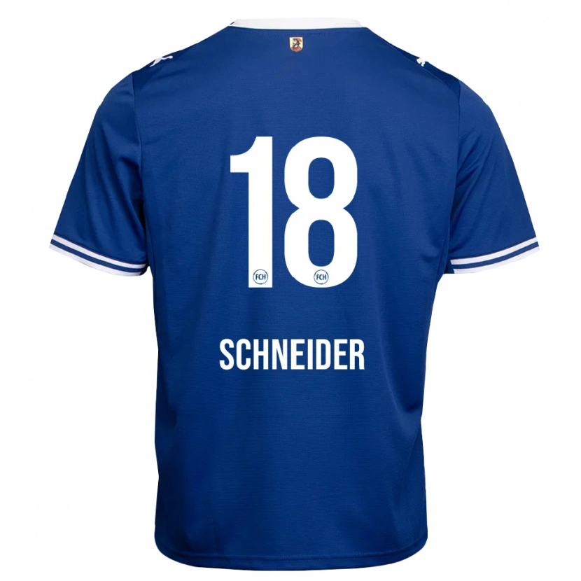 Danxen Femme Maillot Noah Schneider #18 Bleu Roi Blanc Tenues Extérieur 2026/27 T-Shirt