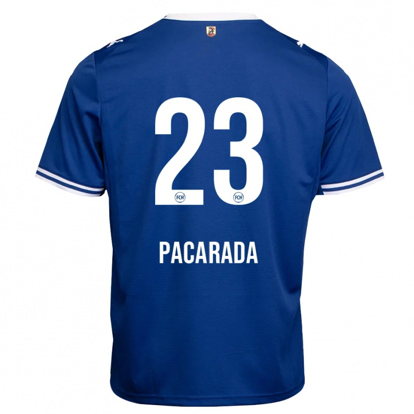 Danxen Femme Maillot Leart Paçarada #23 Bleu Roi Blanc Tenues Extérieur 2026/27 T-Shirt