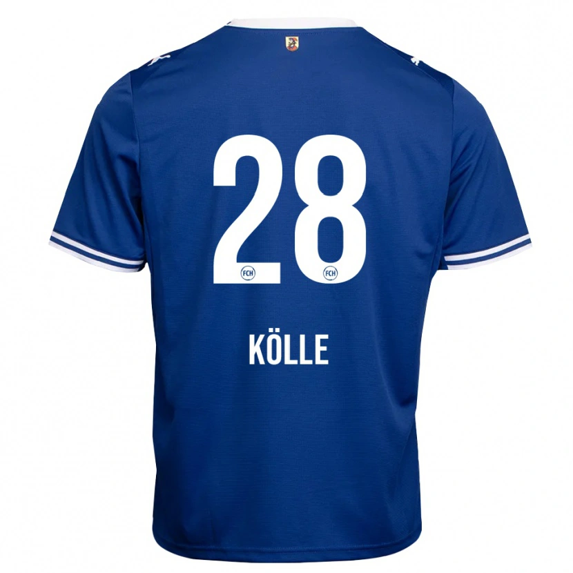 Danxen Femme Maillot Adam Kölle #28 Bleu Roi Blanc Tenues Extérieur 2026/27 T-Shirt