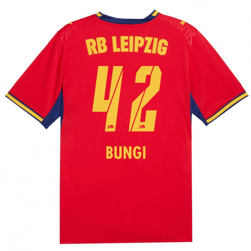 Danxen Femme Maillot Joyeux Masanka Bungi #42 Rouge Jaune Bleu Roi Tenues Extérieur 2026/27 T-Shirt