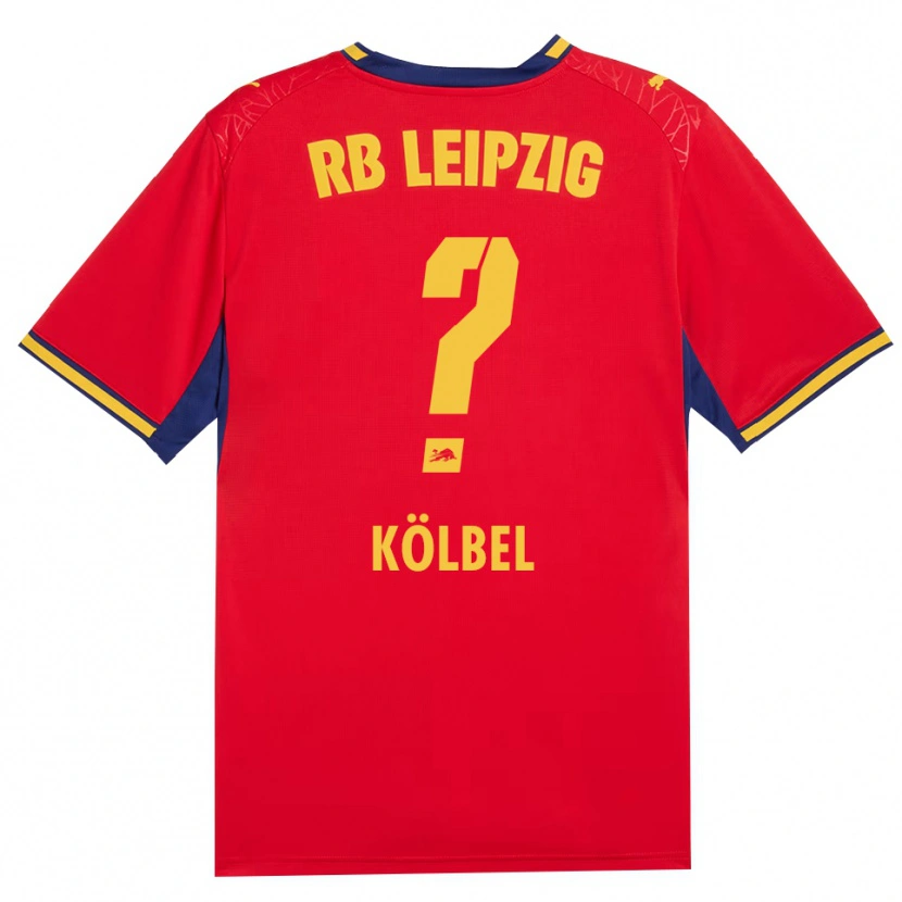 Danxen Femme Maillot Anton Kölbel #0 Rouge Jaune Bleu Roi Tenues Extérieur 2026/27 T-Shirt