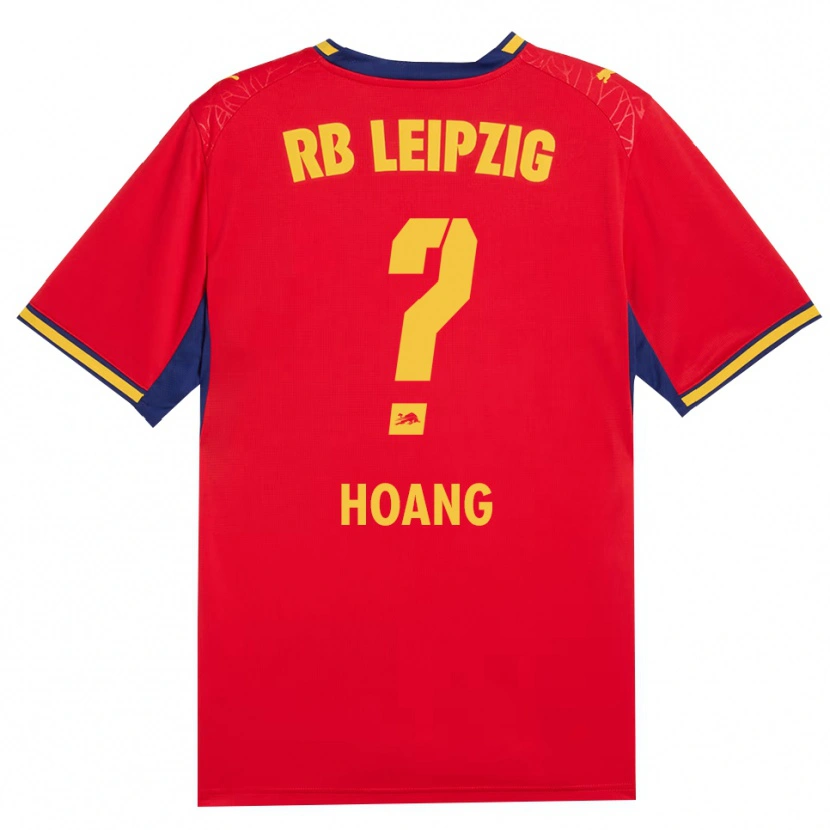 Danxen Femme Maillot Hoang Bao Nam Le #0 Rouge Jaune Bleu Roi Tenues Extérieur 2026/27 T-Shirt