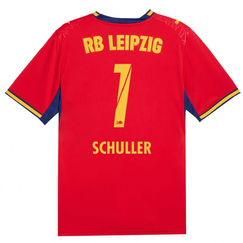 Danxen Femme Maillot Gina Schüller #1 Rouge Jaune Bleu Roi Tenues Extérieur 2026/27 T-Shirt