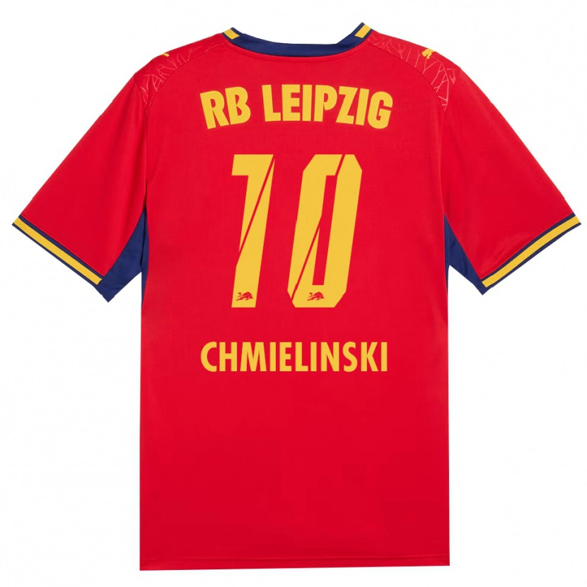 Danxen Femme Maillot Gina Chmielinski #10 Rouge Jaune Bleu Roi Tenues Extérieur 2026/27 T-Shirt