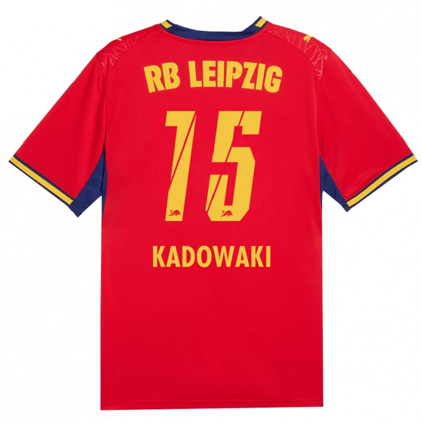 Danxen Femme Maillot Mai Kadowaki #15 Rouge Jaune Bleu Roi Tenues Extérieur 2026/27 T-Shirt