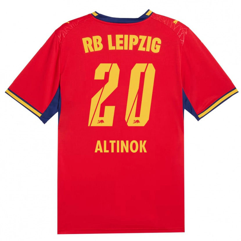 Danxen Femme Maillot Jannis Altinok #20 Rouge Jaune Bleu Roi Tenues Extérieur 2026/27 T-Shirt