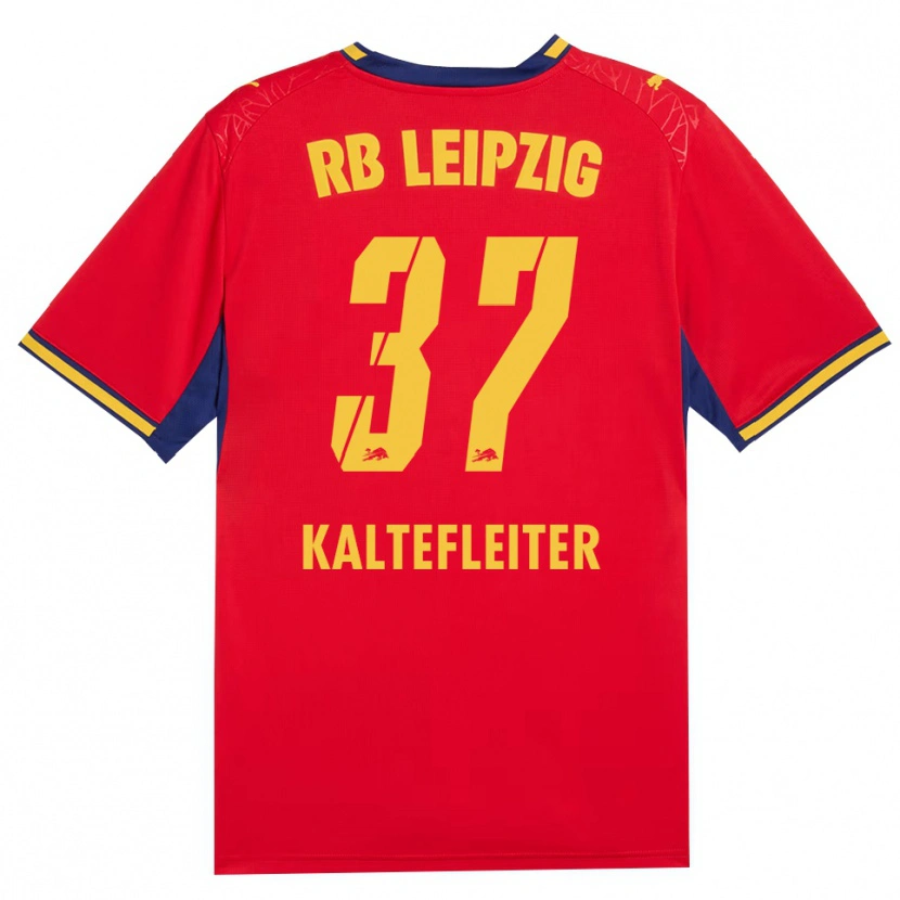 Danxen Femme Maillot Benno Kaltefleiter #37 Rouge Jaune Bleu Roi Tenues Extérieur 2026/27 T-Shirt
