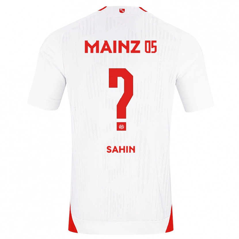 Danxen Femme Maillot Malik Sahin #0 Blanc Rouge Jaune Tenues Extérieur 2026/27 T-Shirt
