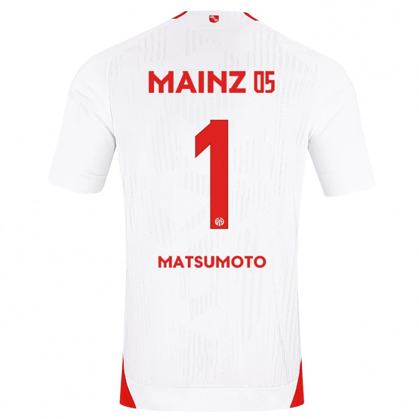 Danxen Femme Maillot Mamiko Matsumoto #1 Blanc Rouge Jaune Tenues Extérieur 2026/27 T-Shirt
