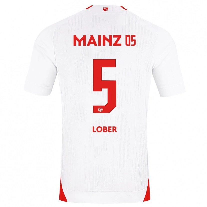 Danxen Femme Maillot Jana Löber #5 Blanc Rouge Jaune Tenues Extérieur 2026/27 T-Shirt