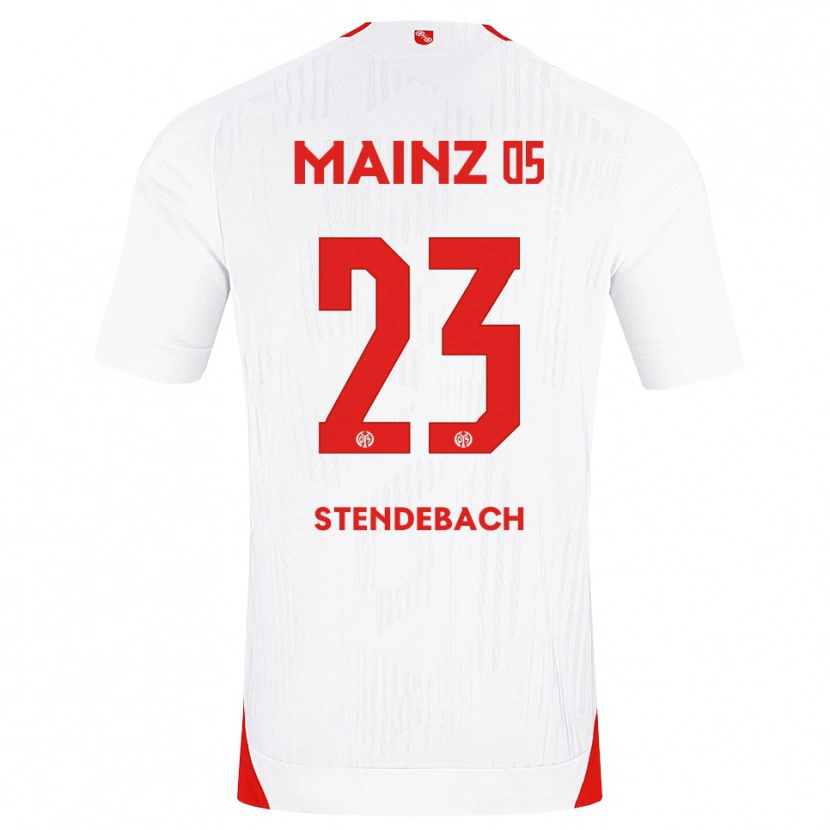 Danxen Femme Maillot Jule Stendebach #23 Blanc Rouge Jaune Tenues Extérieur 2026/27 T-Shirt