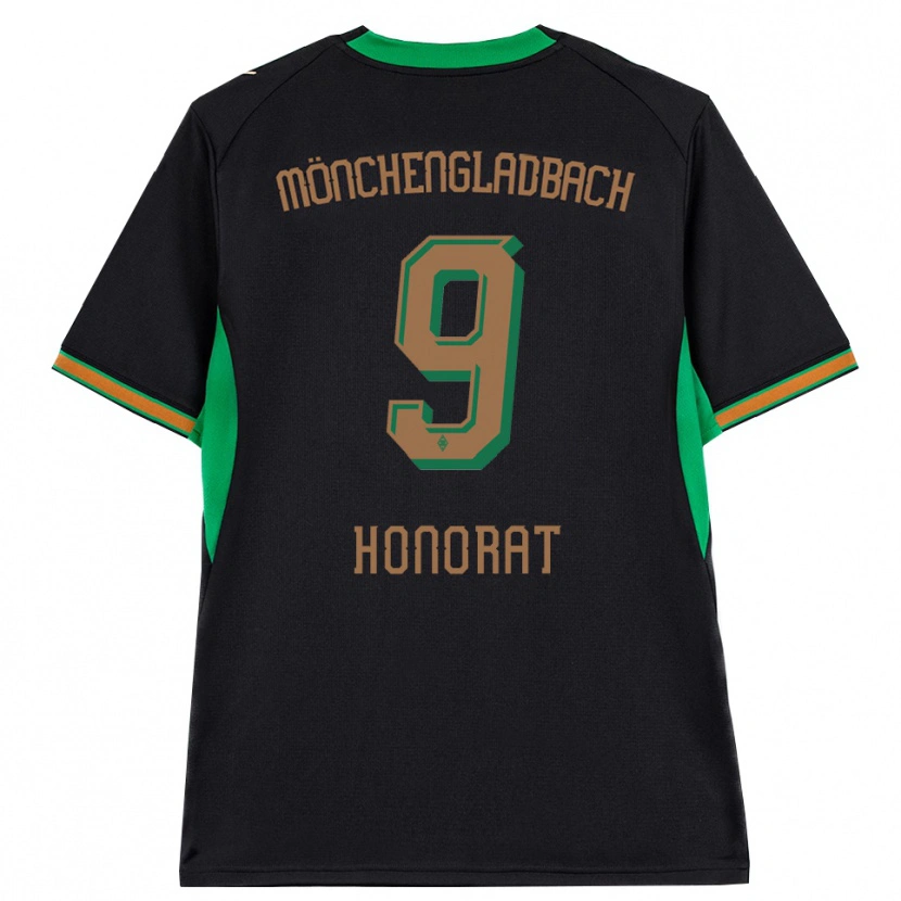 Danxen Femme Maillot Franck Honorat #9 Noir Orange Vert Marron Tenues Extérieur 2026/27 T-Shirt