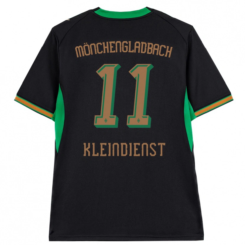 Danxen Femme Maillot Tim Kleindienst #11 Noir Orange Vert Marron Tenues Extérieur 2026/27 T-Shirt