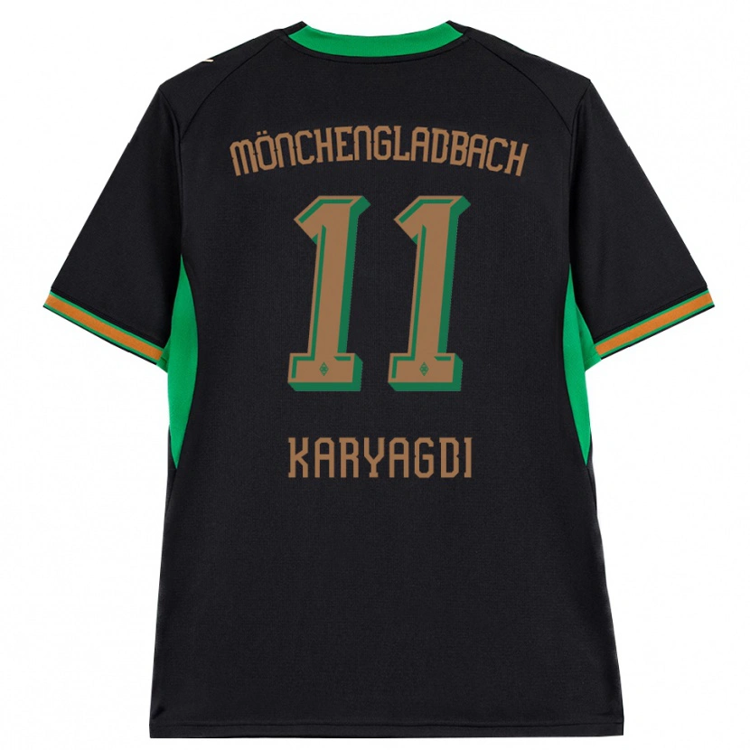 Danxen Femme Maillot Kerim Karyagdi #11 Noir Orange Vert Marron Tenues Extérieur 2026/27 T-Shirt