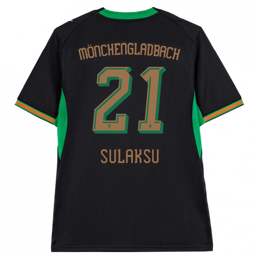 Danxen Femme Maillot Ozan Sulaksu #21 Noir Orange Vert Marron Tenues Extérieur 2026/27 T-Shirt