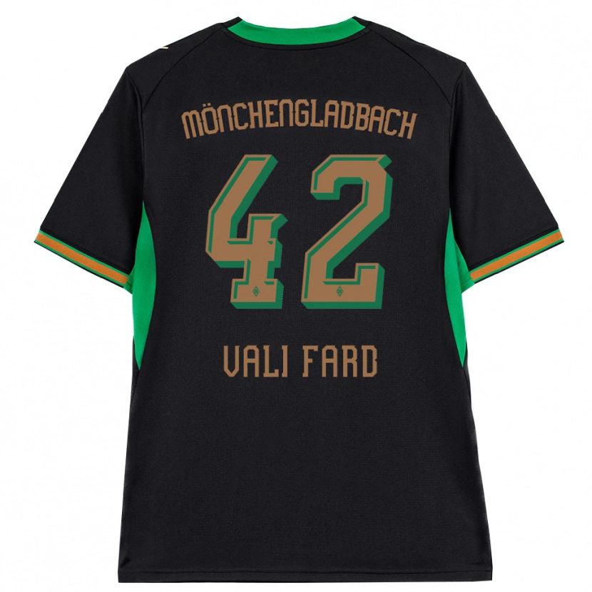 Danxen Femme Maillot Elias Vali Fard #42 Noir Orange Vert Marron Tenues Extérieur 2026/27 T-Shirt