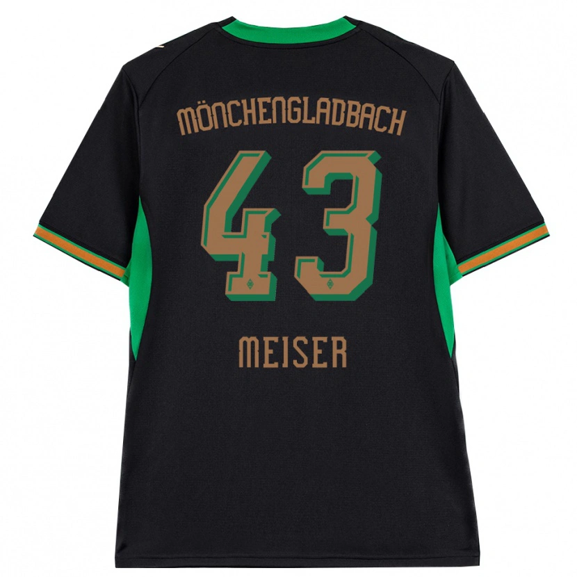 Danxen Femme Maillot Tyler Meiser #43 Noir Orange Vert Marron Tenues Extérieur 2026/27 T-Shirt