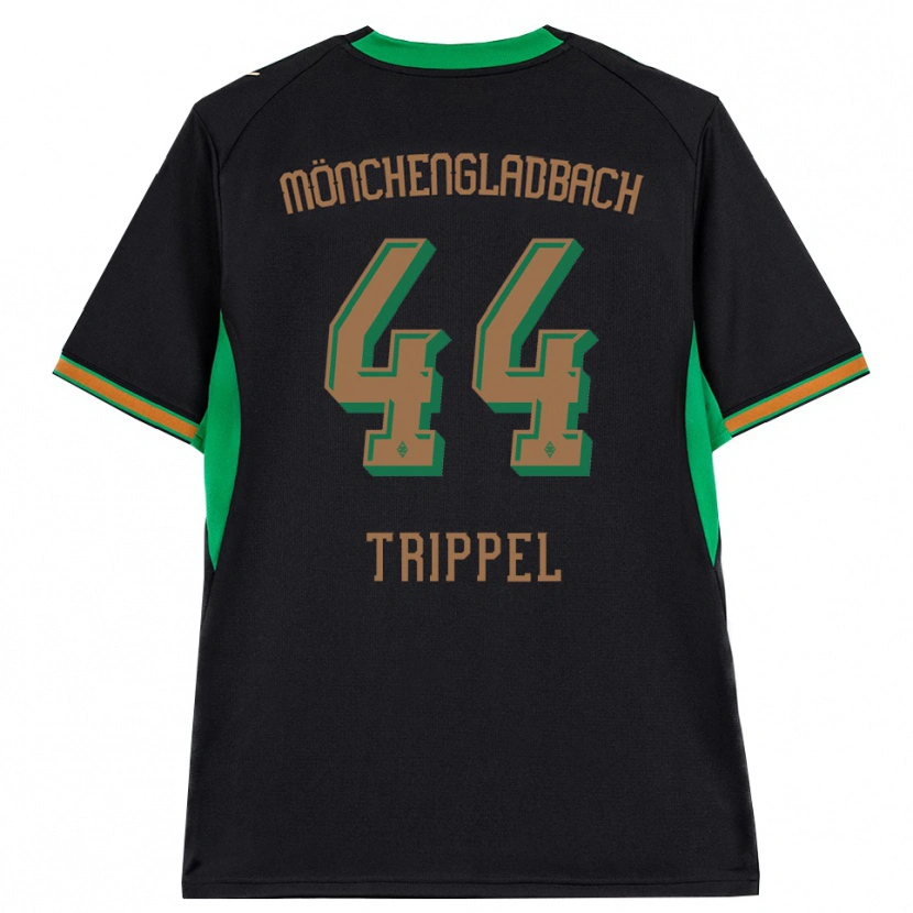 Danxen Femme Maillot Marcello Trippel #44 Noir Orange Vert Marron Tenues Extérieur 2026/27 T-Shirt