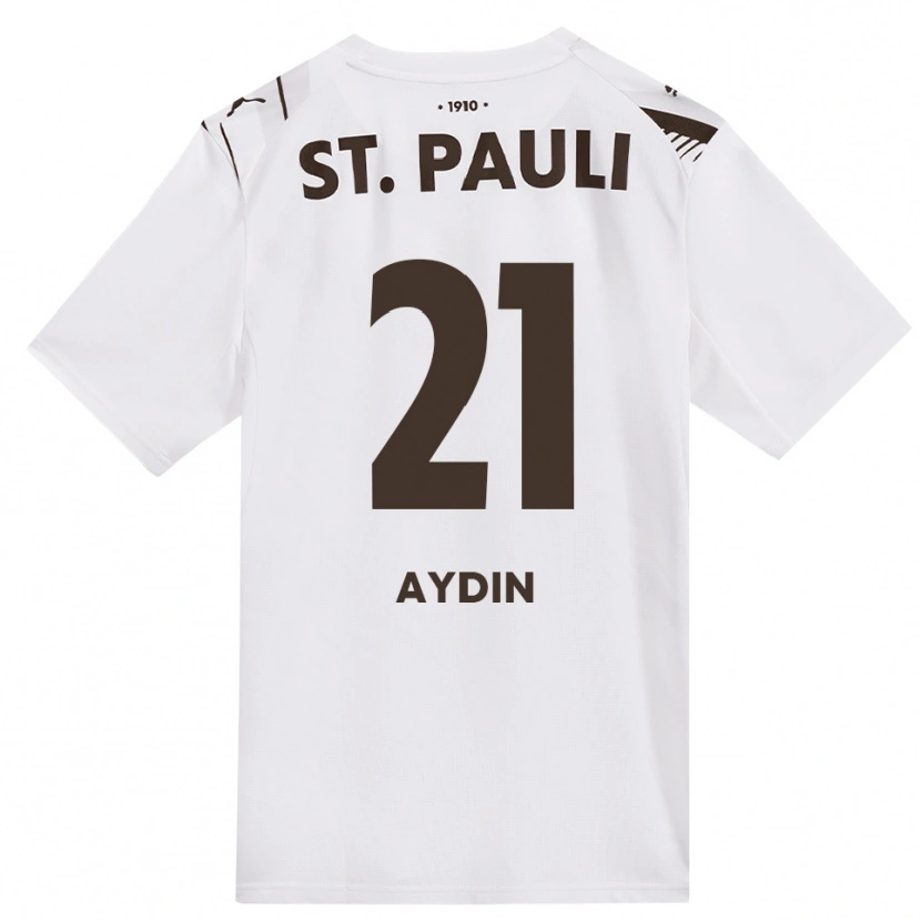 Danxen Femme Maillot Kenan Aydin #21 Café Blanc Rouge Tenues Extérieur 2026/27 T-Shirt