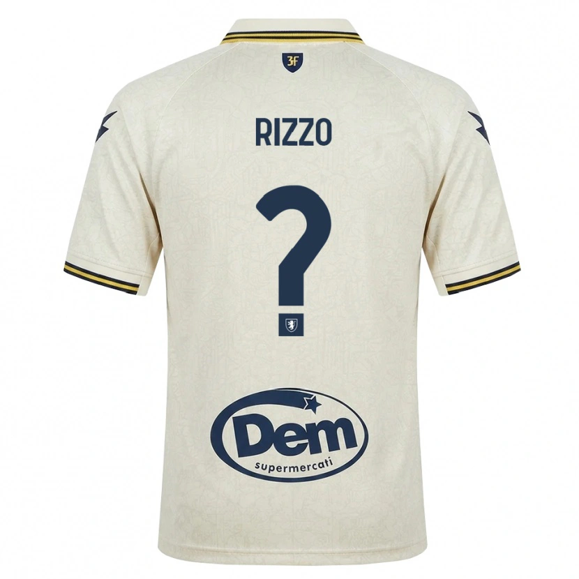 Danxen Femme Maillot Cristiano Rizzo #0 Vieux Dentelle Jaune Noir Tenues Extérieur 2026/27 T-Shirt