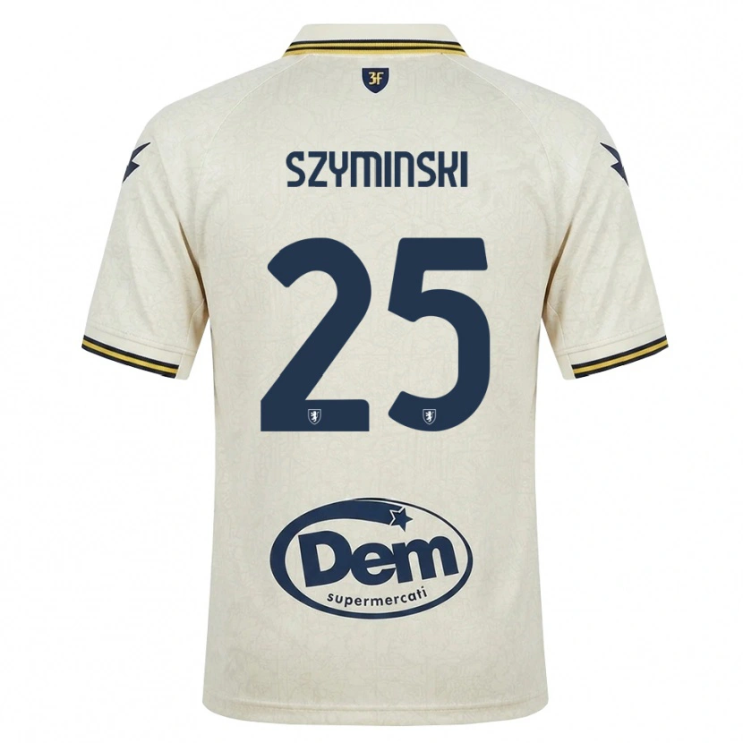 Danxen Femme Maillot Przemyslaw Szyminski #25 Vieux Dentelle Jaune Noir Tenues Extérieur 2026/27 T-Shirt
