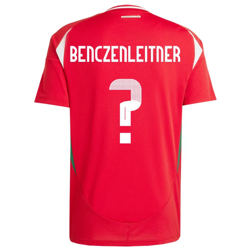 Danxen Enfant Maillot Hongrie Barna Benczenleitner #0 Rouge Tenues Domicile 24-26 T-Shirt