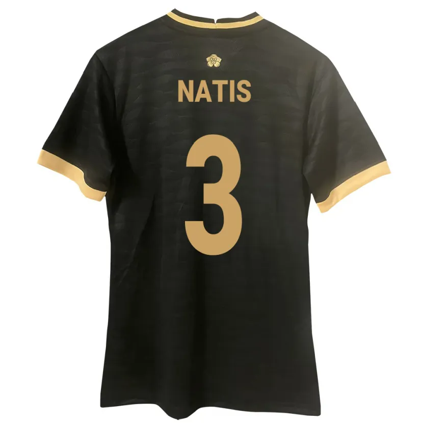 Danxen Enfant Maillot Panama Wendy Natis #3 Noir Tenues Extérieur 24-26 T-Shirt