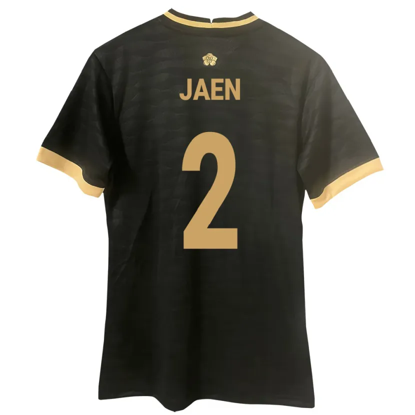 Danxen Femme Maillot Panama Hilary Jaén #2 Noir Tenues Extérieur 24-26 T-Shirt
