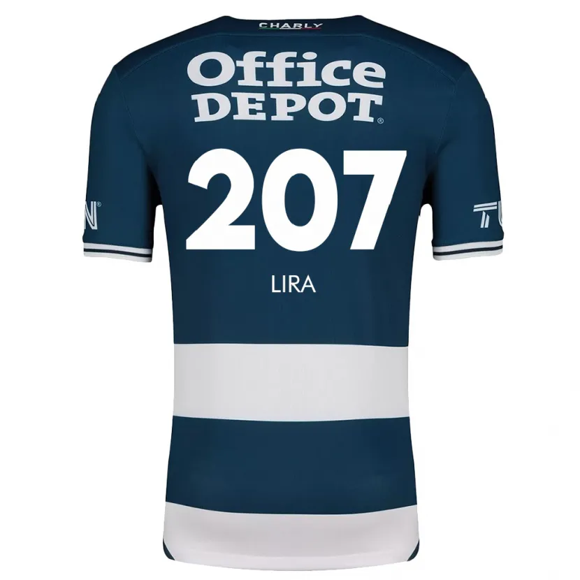 Danxen Femme Maillot Almir Lira #207 Bleu Blanc Tenues Domicile 2024/25 T-Shirt