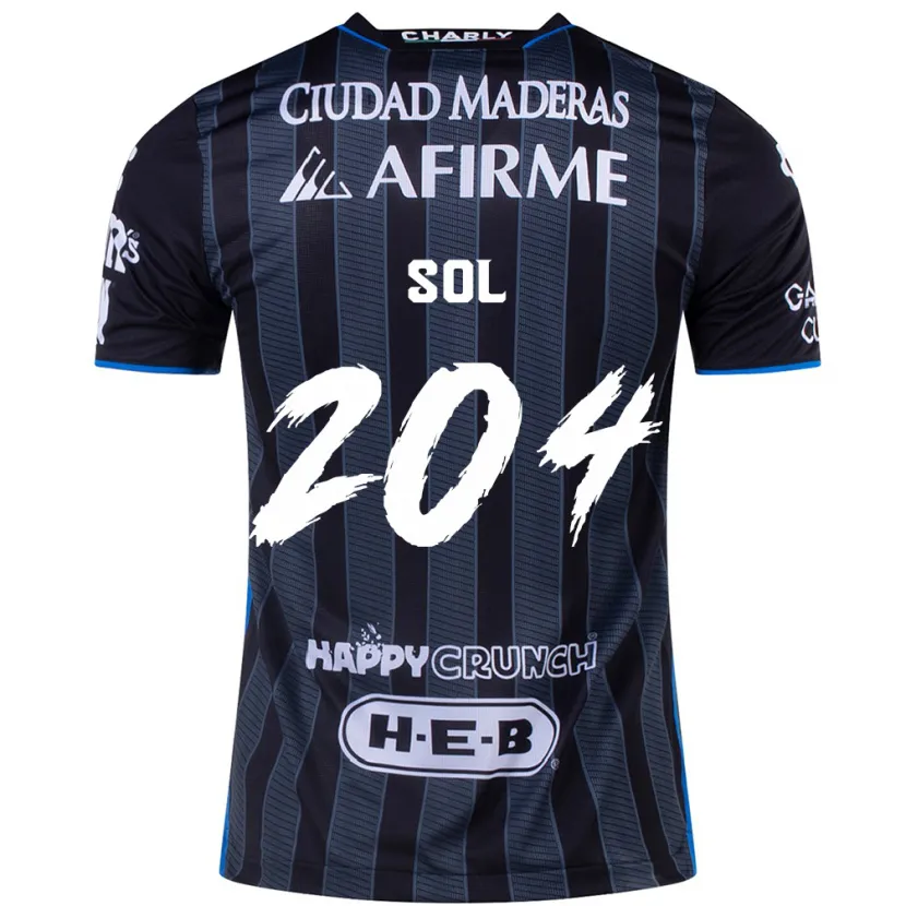Danxen Homme Maillot Martín Sol #204 Blanc Noir Tenues Extérieur 2024/25 T-Shirt