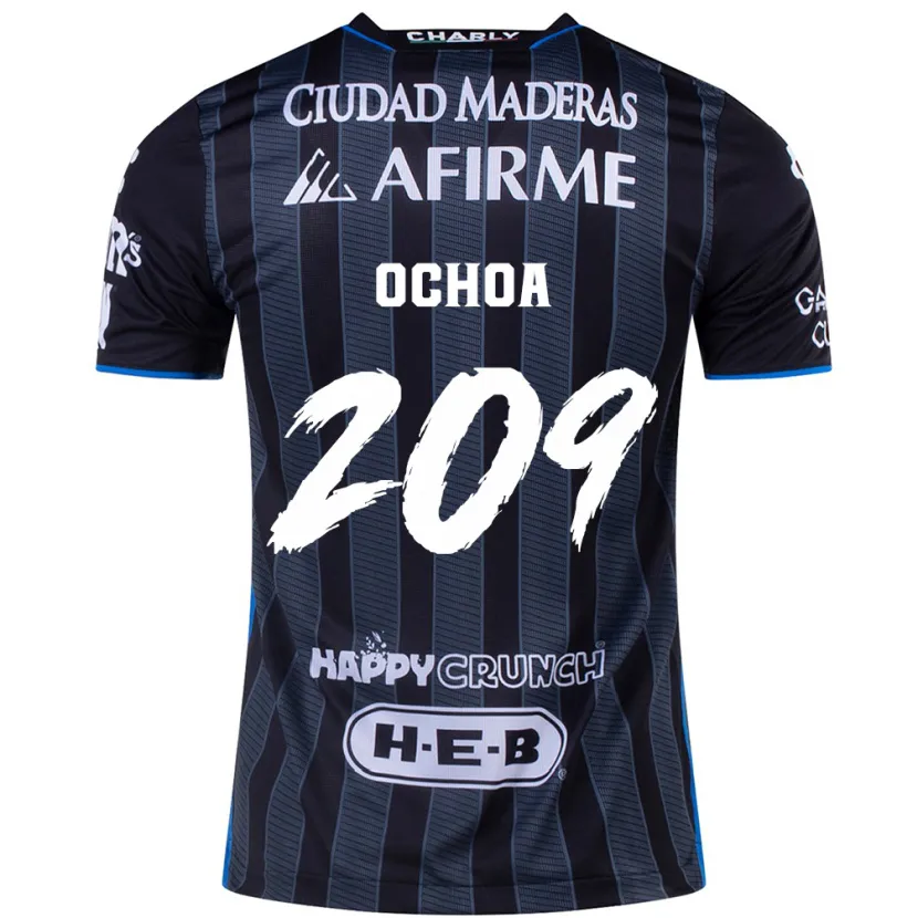 Danxen Homme Maillot José Ochoa #209 Blanc Noir Tenues Extérieur 2024/25 T-Shirt