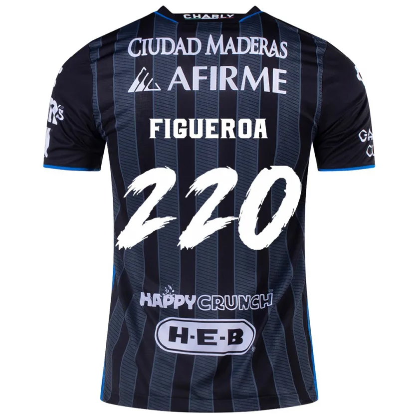 Danxen Homme Maillot Christopher Figueroa #220 Blanc Noir Tenues Extérieur 2024/25 T-Shirt