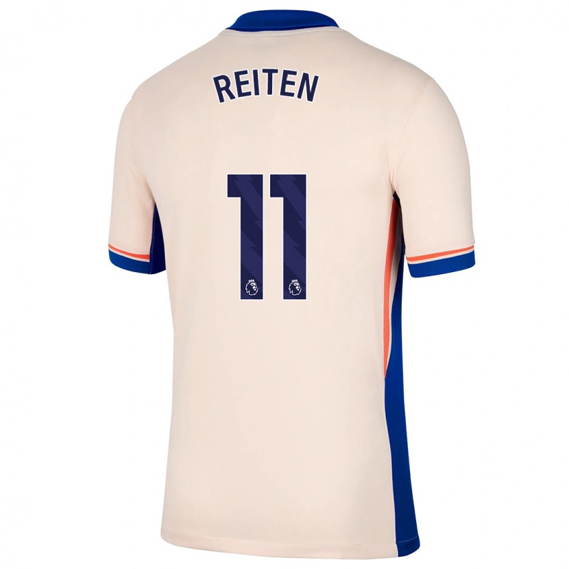 Danxen Enfant Maillot Guro Reiten #11 Beige Clair Tenues Extérieur 2024/25 T-Shirt
